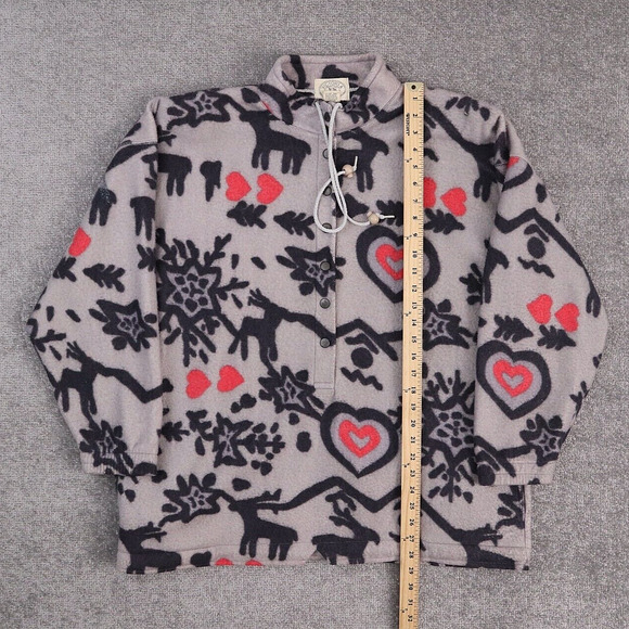 Y2K Women's Victoria Secret Sport Large Multicolor Long Sleeve Fleece Sweatshirt - Picture 3 of 10